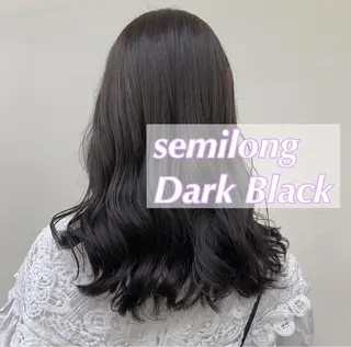 セミロング カラー Kana 🍋 ハイトーン【高円寺】のヘアスタイル