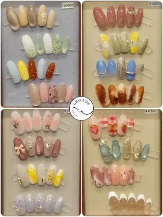 ネイル ｾﾝﾀｰ南 LEGAOSともこのネイルデザイン