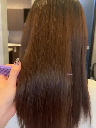 ロング パーマ イロアイヘアー Renのヘアスタイル