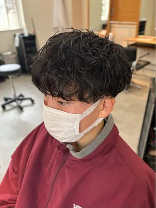 パーマ メンズ 男の理想を叶える🔥 メンズパーマ特化｜関のヘアスタイル