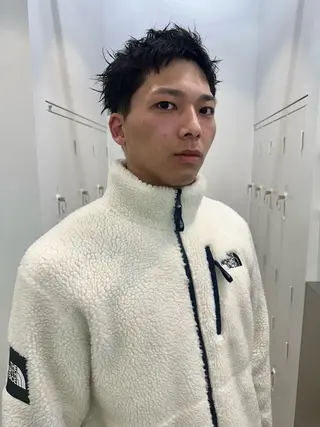 メンズ メンズパーマ/波巻き 桜井凌平のヘアスタイル