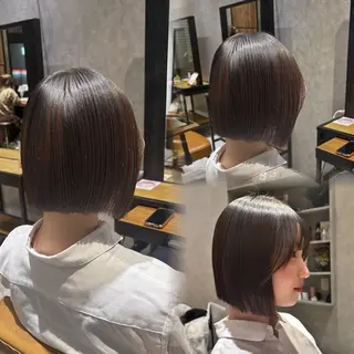 ショート Natsuki/韓国 ボブ/レイヤーカットのヘアスタイル