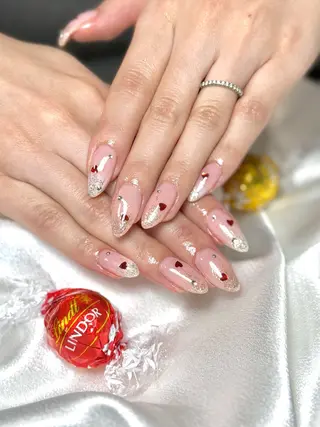 ネイル ルシイ🎀新宿長さ 出しパーツ専門店のネイルデザイン