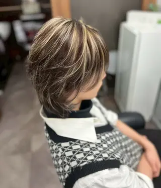 カラー メンズ CORE新宿所属・CORE よしえのヘアスタイル
