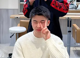 ショート 小原 翔のヘアスタイル