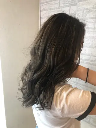 セミロング カラー JILBLAN京都 ショート/ハイライトのヘアスタイル