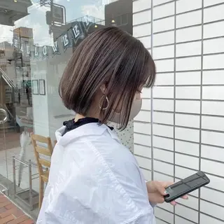 ミディアム カラー 🥀ダブルカラー/ 艶カラー🥀ユイキのヘアスタイル