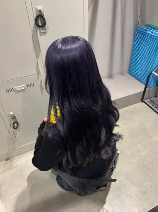 ロング カラー 🎀暖色/ラベンダー /paru🤍のヘアスタイル