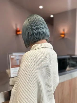 ショート カラー エスポワール所属・YUSHI HORIUCHIのヘアスタイル