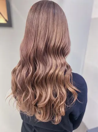 セミロング カラー jill by gisel＿奥家のヘアスタイル