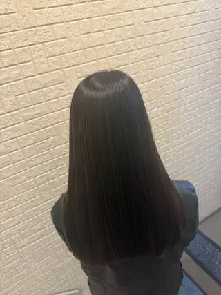 セミロング La fith hair cheval 熊本店所属・Lafith 日隈悠星のヘアスタイル