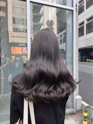 セミロング カラー ♡ハイトーンブリーチ カラーyuuna♡のヘアスタイル