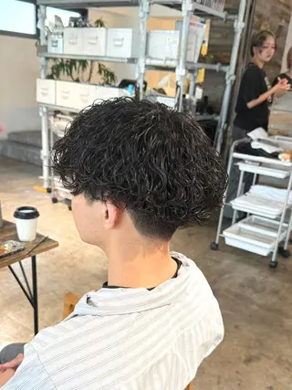 パーマ メンズ 骨格補正施術/メンズ 専門美容師/YUYAのヘアスタイル