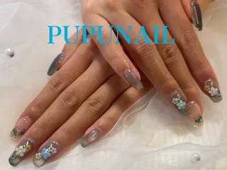 ミディアム Re:Nail Formula所属・kido chieのネイルデザイン