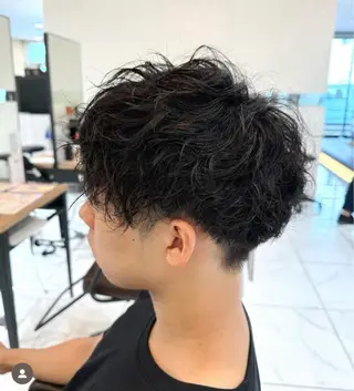 ショート メンズ 勝山 碧のヘアスタイル