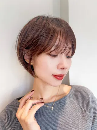 ショート 縮毛矯正 /横山陸人のヘアスタイル