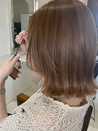 ミディアム chouchou 心斎橋のヘアスタイル