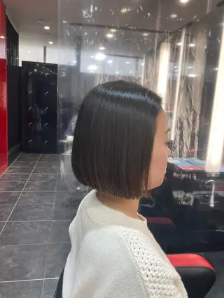 ミディアム Annon プライベートサロンのヘアスタイル