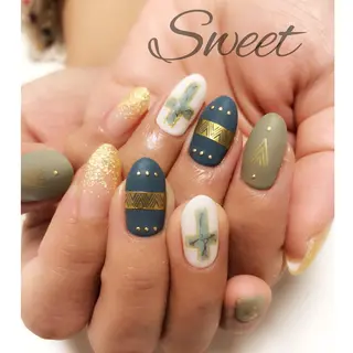 ネイル sweet 仲野陽子のネイルデザイン