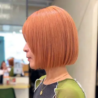 ショート カラー 🎀韓国ボブ/ハイト ーン/まりん🎀のヘアスタイル