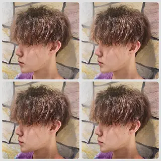 パーマ メンズ ✨髪質改善特化サロン ✨グシユキヤ✨のヘアスタイル