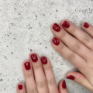 ショート カラー パーマ ヘアアレンジ メンズ キッズ ネイル マツエク・マツパ Salon Ｋのネイルデザイン