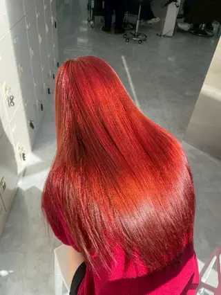 カラー 🍒renka🍒 ボブ/ショート/暖色のヘアスタイル