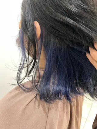 ミディアム カラー 巻ける縮毛矯正/艶 カラーchika🩵のヘアスタイル