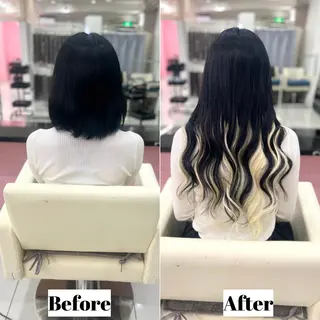 ロング SEASON 大阪梅田駅徒歩7分のヘアスタイル