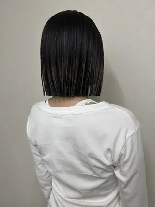 ショート 勝野夏希/ハイトーン /ボブ/松本のヘアスタイル
