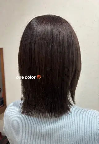 ミディアム hairs Riche住之江（ヘアーズリッシュ）所属・諸戸 龍加/カットモデルのヘアスタイル