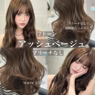 ロング カラー 💎透明感カラー /kaito💎のヘアスタイル