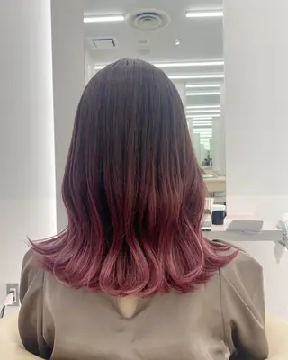 セミロング SHOKO スタイリストのヘアスタイル