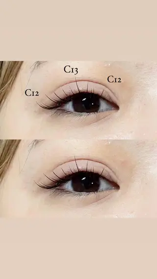 マツエク・マツパ ＋tico _ayanaのマツエク・マツパデザイン