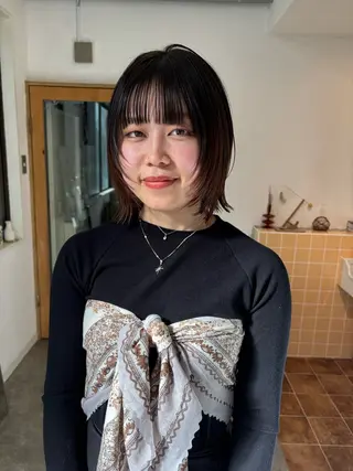 ミディアム sakura🌸 レイヤー/韓国ヘアのヘアスタイル