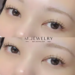 マツエク・マツパ M.jewery Aoiのマツエク・マツパデザイン