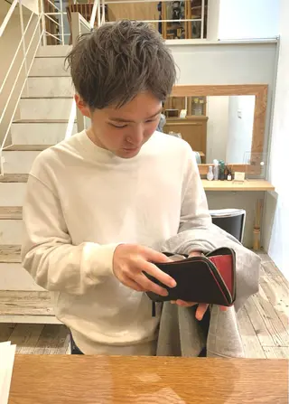 ショート カラー メンズ off所属・【モデルさん募集！】 ✂︎小林マキトのヘアスタイル