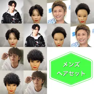 メンズ メンズブリーチカラー /パーマ ごーた立川のヘアスタイル