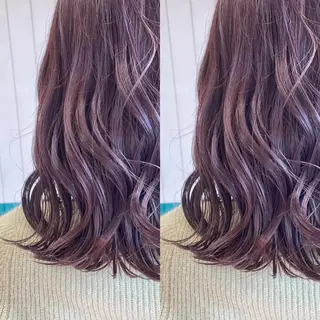 ロング カラー Snaly カラー特化ページのヘアスタイル