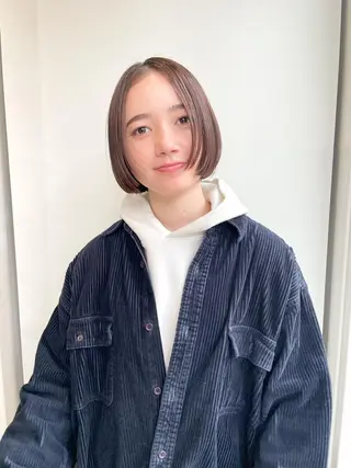 ミディアム カラー Takuma Suzuki中目黒のヘアスタイル