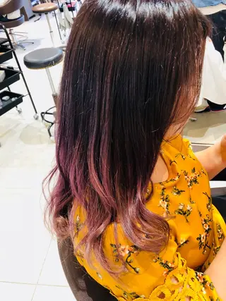 ロング カラー L'aube所属・笠谷 正之のヘアスタイル