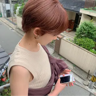 カラー MARU レイヤー/パーマのヘアスタイル