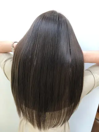 パーマ 韓国風/オシャレ /縮毛矯正/滝口琴未のヘアスタイル