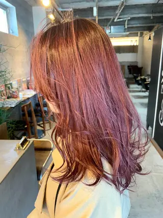 セミロング カラー メンズヘア/レイヤー /ボブ山内春輝のヘアスタイル