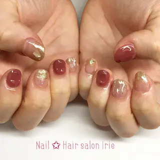 ネイル Hair salon Irie所属・與儀 知佳のネイルデザイン