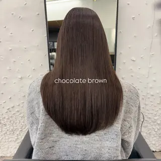 ロング カラー blink所属・暖色/ブラウン/ 透明感/ゆうかのヘアスタイル