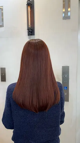ロング 坂本 菜摘のヘアスタイル