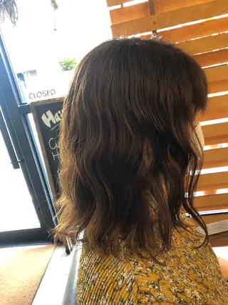 ミディアム パーマ アイビーライン武蔵小杉所属・💟アイリスト 💟のマツエク・マツパデザイン