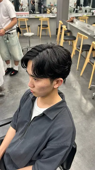 パーマ メンズ 藤平海音/fifth PARKのヘアスタイル