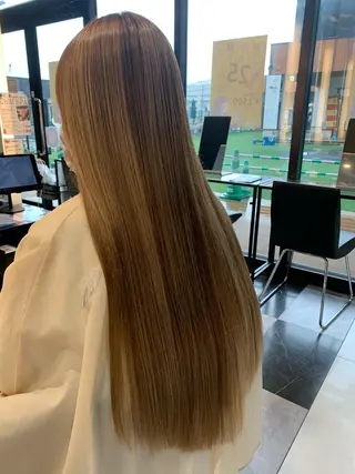 ロング 中村 侑弘のヘアスタイル